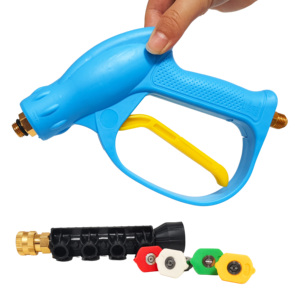 Pistolet de lavage haute pression pour voiture, pulvérisateur d'eau sans fil portable avec buse pour nettoyage automobile et mousse - Product Image 1