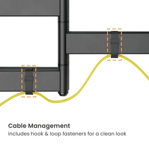 <span class=keywords><strong>Support</strong></span> mural TV robuste LUMI OEM ODM à mouvement complet, inclinable et <span class=keywords><strong>articulé</strong></span>, pour téléviseurs de 37 à 90 pouces maximum. <span class=keywords><strong>VESA</strong></span> 600x400 75kg - Product Image 4