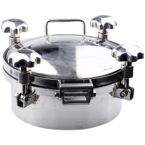 Couvercle <span class=keywords><strong>de</strong></span> <span class=keywords><strong>trappe</strong></span> sanitaire rond en acier inoxydable SS304 SS316L pour accès aux réservoirs d'eau - Product Image 3