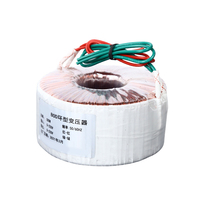 Vente en gros 1000W-5000W Isolation chinoise Transformateur pas à pas toroïdal 2000W Transformateur d'amplification audio 220V Entrée 24V Cuivre