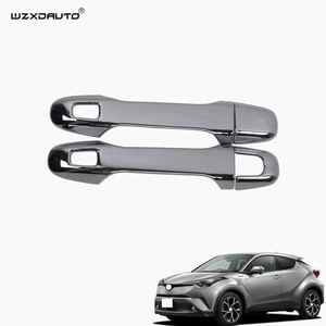 Wzxd อุปกรณ์ตกแต่งรถยนต์พลาสติก ABS ชุดแต่งโครเมี่ยม2018ครอบตกแต่งร่างกายสำหรับ <span class=keywords><strong>CHR</strong></span> - Product Image 2