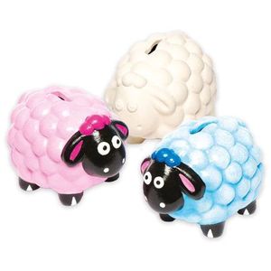 Tirelire en céramique écologique en forme de boîte mignonne avec couleur personnalisable pour la collecte d'argent - Product Image 2