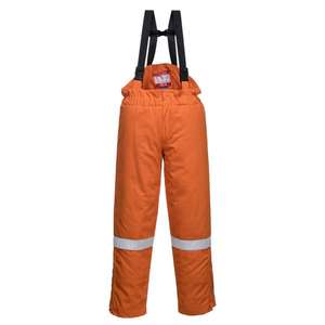 PORTWEST - FR58ORRXXXL Bavoir et orthèse d'hiver orange résistant au feu et antistatique-WORKWEAR résistant aux flammes EAN 5036108186969 - Product Image 1