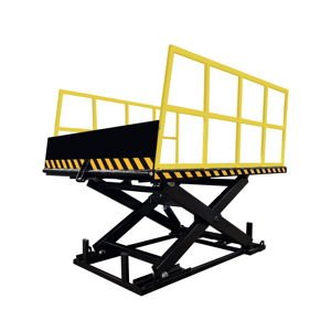 Plataforma elevadora de tijera hidráulica multifuncional Gradin SJG, Control de botón pulsador alimentado por CA, altura ajustable, carga de 300kg-10000kg - Product Image 2