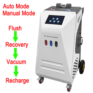 Machine de <span class=keywords><strong>recharge</strong></span> de <span class=keywords><strong>climatisation</strong></span> entièrement automatique et de haute précision pour réfrigérants R134A et R1234YF, 110V, qualité supérieure, fournie directement par l'usine - Product Image 3