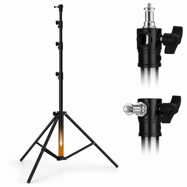 Godox 360T Air-Cushioned Light Stand Cushioned Heavy Duty Light Stand With Patent Quick Lock System