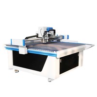 Plotter de Corte Plano de 1300*1300 mm con Husillo CNC para Cortar Cuero/Tablero/PVC