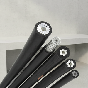 Câble aérien en aluminium JINDE ABC basse tension 0,6/1 kV, isolé XLPE/PVC, pour l'alimentation électrique aérienne - Product Image 3