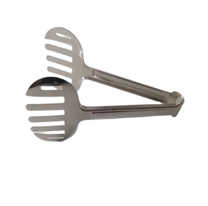 ที่คีบอาหารสแตนเลสแบบกำหนดเอง DFT35 ขนาด 10 นิ้ว 5 แฉก สำหรับคีบเส้นสปาเก็ตตี้ ปลา และอาหารอื่นๆ - Product Image 1