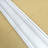 Moulures de corniche en mousse PU de qualité supérieure, moulage décoratif de faux plafond pour la décoration de la maison