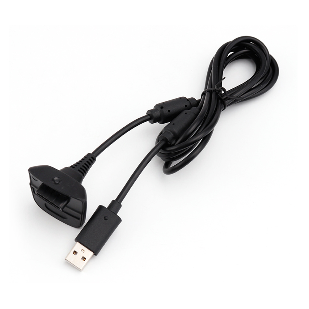 cable de carga del controlador negro