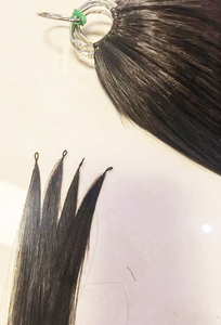 Offre Spéciale Double Dessiné Invisible Minuscule Extension De Cheveux Plume Type Roped Extensions De Cheveux Humains Pour Coréen Japonais Européen Américain - Product Image 5