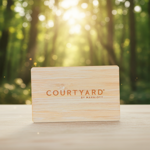 บัตรคีย์การ์ดโรงแรม RFID ไม้ไผ่รักษ์โลก 13.56Mhz บัตร NFC ไม้สำหรับโรงแรม - Product Image 1