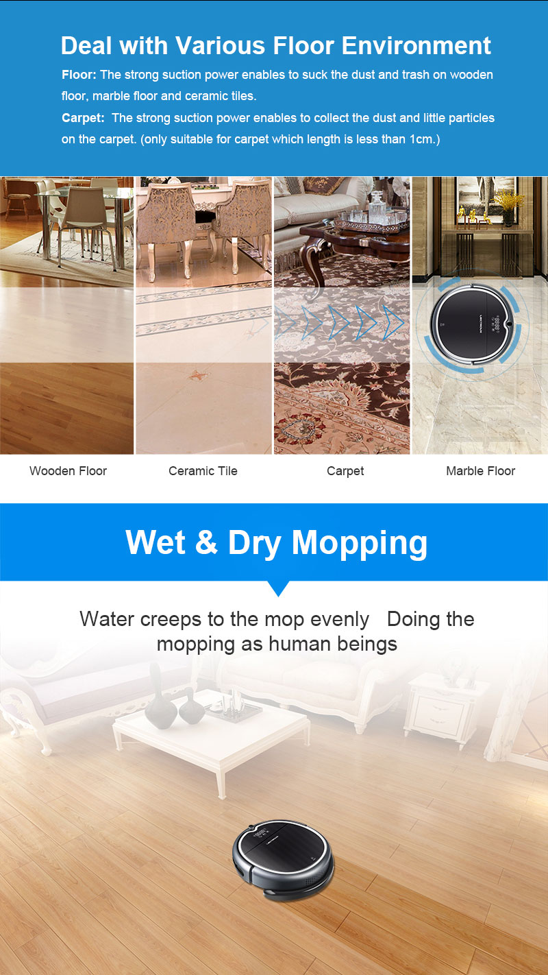 Liecoux — aspirateur automatique Q8000, matériel d'origine