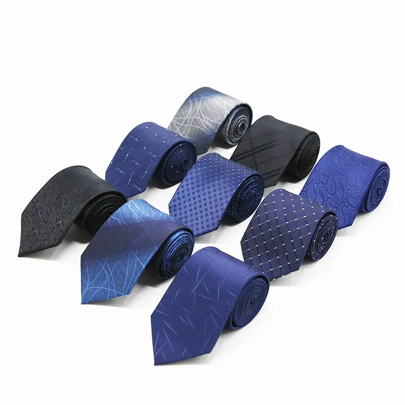 Bán buôn người đàn ông của kinh doanh Tie 8cm màu rắn Chuyên Nghiệp Chính thức phỏng vấn sọc Tie cho Mens