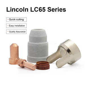 Boquilla de Plasma de aleación de cobre LC65, tapa de retención de anillo de remolino de electrodo, consumibles Lincol para piezas de corte Industrial - Product Image 2