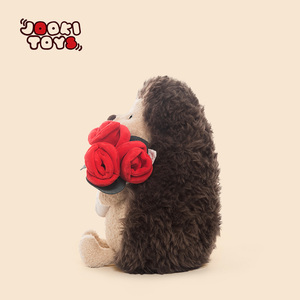 Jooki tăng <span class=keywords><strong>HEDGEHOG</strong></span> đồ chơi sang trọng thiết kế mới dễ thương unisex Thú nhồi bông Lovey món quà tùy chỉnh - Product Image 3