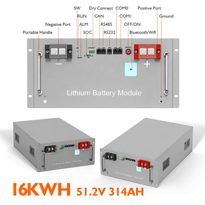 Batería de Almacenamiento de Energía Solar Extraíble de Bajo Voltaje para la UE de 5kWh, 10kWh, 15kWh, 20kWh, Batería LiFePO4, Sistema de Energía Solar Híbrido Fuera de la Red - Product Image 4