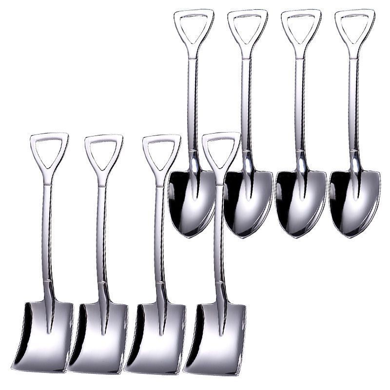 410 creative spoon [pointed + square] *4