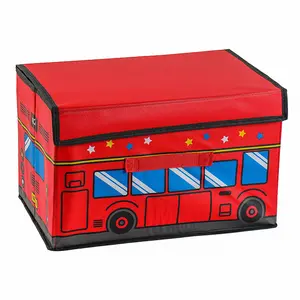 批发折叠织物玩具杂物家用收纳盒可折叠收纳盒玩具收纳盒和收纳盒