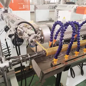 PVC Spiral Reinforced Hose Making Machine PVC Pool Water Suction Pipe Production Line
