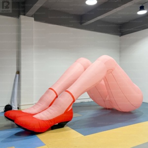 อุปกรณ์ประกอบฉากเวทีขนาดใหญ่รูปทรงเซ็กซี่ ของเล่นเป่าลมรูปผู้หญิงสำหรับผู้หญิง ลูกโป่งสำหรับโฆษณาในไนท์คลับ ของเล่นเซ็กซี่รูปขาเรียวยาว - Product Image 3