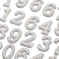 Nouveaux patchs numériques thermocollants en forme de cœur avec perles, technique d'incrustation pour vêtements, bagages, accessoires et projets DIY
