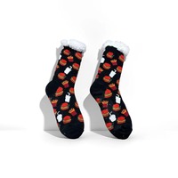 Chaussettes de nuit douces et transparentes à motif de dessin animé vintage pour femmes, best-seller, pour un usage quotidien