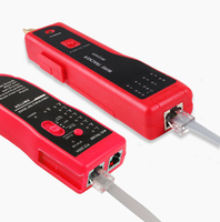 Enmane Traceur de Câbles Multifonctionnel Testeur de Câbles Réseau RJ45/RJ11 Détecteur de Ligne PoE pour Câbles Téléphoniques et Réseaux Locaux Cat5e/Cat6/Cat6A