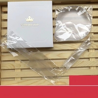 Set Peralatan Makan Plastik Sekali Pakai untuk Ulang Tahun, Pemotong Buah, Nampan, Garpu, Pisau Kue, dan Piring, Bahan Food Grade