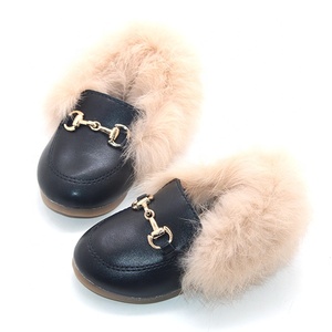 Mocassini Carini per Bambini <span class=keywords><strong>Scarpe</strong></span> <span class=keywords><strong>Invernali</strong></span> e Autunnali con Pelliccia per Ragazze <span class=keywords><strong>Scarpe</strong></span> in Peluche PU - Product Image 2