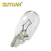 Zhejiang Automobile Éclairage Intérieur W5W 12V 5W T10 T5 Mini Halogène Auto Ampoules