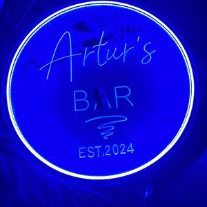 Borracho de amor Letrero de neón Personalizado Boda Led Luz Decoración Hogar Decoración de pared Compromiso Personal - Product Image 1