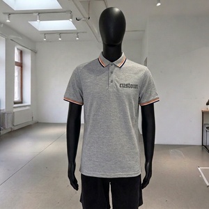 Custom logo Polo Shirt <strong>Clothing</strong> Manufacturers Men's Embroidered Polo Shirts Cotton Design Customized Polo Shirt Company Uniform - Product Image 3