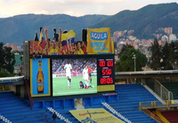 Écran LED périmétrique pour stade de football IP65, P6.67, P8, P10, affichage des scores de basketball, panneau LED