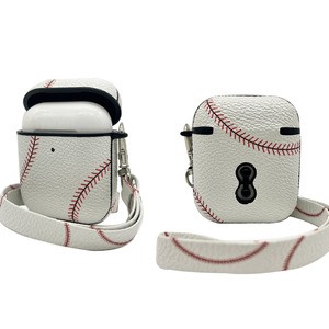 Patrón de bola PU a prueba de golpes <span class=keywords><strong>Funda</strong></span> protectora para auriculares para <span class=keywords><strong>Airpods</strong></span> Pros 1 2 3 4 - Product Image 3