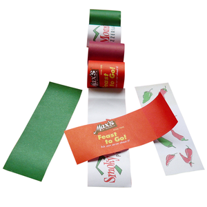 Customized Printing Paper Napkin <strong>Band</strong> Ring for Restaurant - Sample Support - Product Image 3