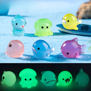 Personnalisé Micro-paysage Créatif Lumineux Méduse Requin Animal Marin Fish <span class=keywords><strong>Tank</strong></span> Aménagement Paysager Bijoux Petits Ornements - Product Image 6