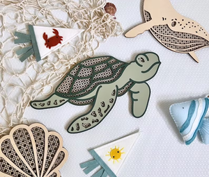 Décor océan bois décor vie marine décor pépinière décor - Product Image 6