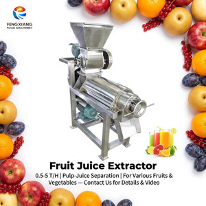 Juice Extractor <b>Machine</b> Prune Mango Apple Juice Crushing <b>Machine</b> for Commercial Use 0.5-5t/h Capacity - Product Image 1
