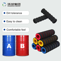 Poignées en mousse PU personnalisées de qualité supérieure, absorbant les chocs, durables, antidérapantes, en polyuréthane, avec options de couleur et de taille personnalisées