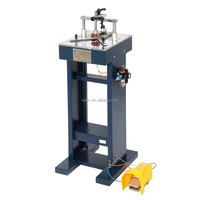 Offre Spéciale pneumatique manuellement V clou cadre épinglant Machine photo cadre photo jointure Machine