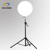 Événement extérieur 400W RVB CCT LED Éclairage gonflable Globe Lumière Ballon Tour d'éclairage