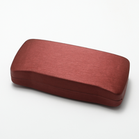 Boîte de rangement pour lunettes de soleil rectangulaires, personnalisée, pliable, anti-pression, ouverture à clapet, étui à lunettes à charnière