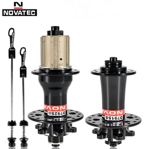 Tambor de bicicleta de montaña <span class=keywords><strong>NOVATEC</strong></span> D791SB/792SB, eje de tambor de Extracción rápida, seis clavos en el freno de disco de bloqueo, 32H, 28H, 24H - Product Image 1