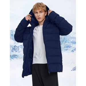 FOXA Mens Hooded Puffer <b>Jacket</b> Insulated Winter Waterproof Warm Coat Zipper Down Quilted <b>Jackets</b> - Product Image 3