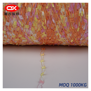 Filato fantasia a scala | Filato di tessitura in poliestere 100% | Ad alta resistenza per maglieria/uncinetto/artigianato fai da te | 1000KG MOQ fabbrica diretta - Product Image 5