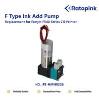 Pompe d'ajout d'encre de type F Ratopink FB-HMN0326, remplacement pour imprimante CIJ Fastjet série F540