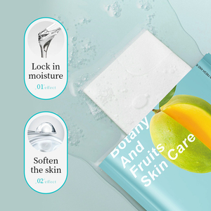 Masque en tissu hydratant et lissant SADOER à la fraîcheur naturelle des plantes et des fruits, vente en gros - Product Image 3