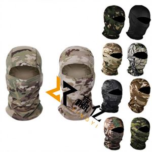 3D Camouflage Skimask Cycling Full Balaclava Neck Protector for Hunting Camping Fishing Face Mask - Product Image 1